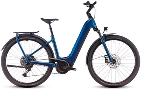 Cube Kathmandu Hybrid EX 800 Easy Entry electricblue'n'chrome Modell 2025