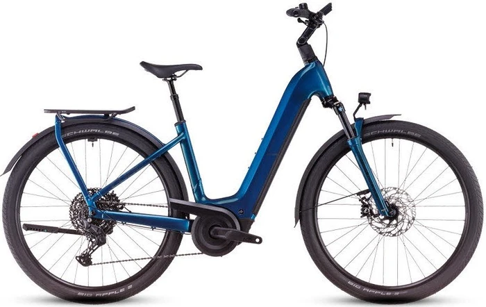 Cube Kathmandu Hybrid EX 800 Easy Entry electricblue'n'chrome Modell 2025