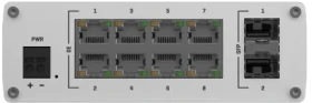 Teltonika TSW Industrial Railmount Gigabit Switch, 8x RJ-45, 2x SFP (TSW210)