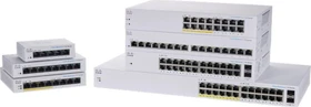 Cisco Business 110 Desktop Gigabit Switch, 8x RJ-45, 32W PoE (CBS110-8PP-D)