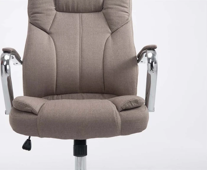 CLP BIG Xanthos V2 Stoff Bürostuhl, taupe