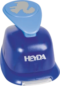 Heyda Hebel-Motivstanzer groß, Eichhörnchen, blau, 25mm