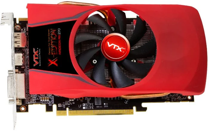 VTX3D Radeon R7 265 X-Edition, 2GB GDDR5, DVI, HDMI, DP