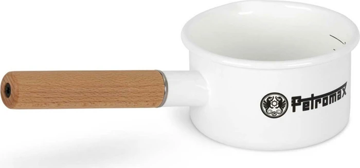 Petromax Emaille Stieltopf 500ml weiß