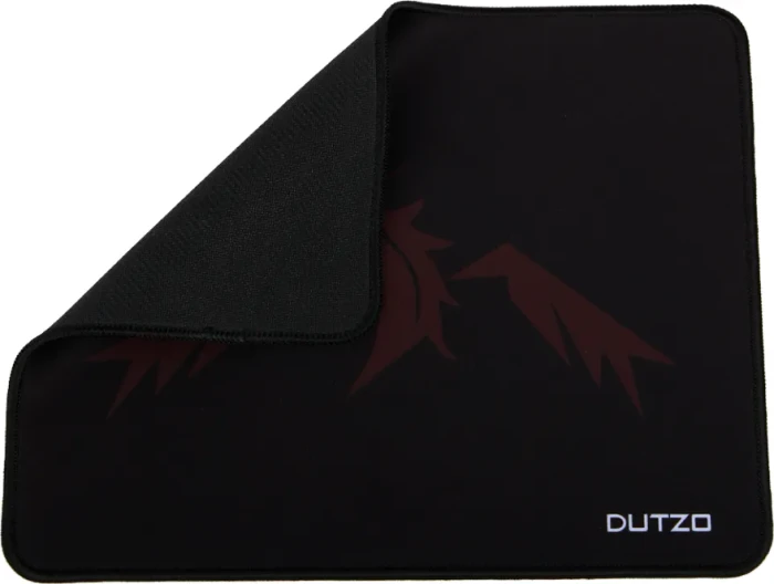 Dutzo Fushi Edged Gaming Mousepad Small, 300x240mm, schwarz/orange