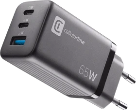 Cellularline Multipower GaN 65W schwarz