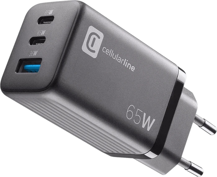 Cellularline Multipower GaN 65W schwarz