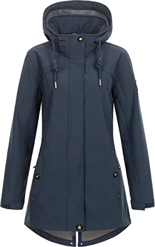 Ankerglut #ankerglutbrise Funktionsmantel navy (Damen)