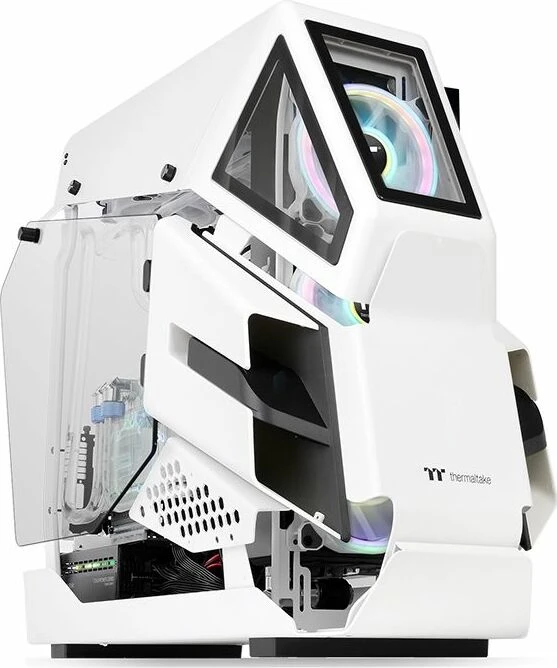 Thermaltake AH T600 Snow Edition, weiß, Glasfenster