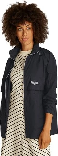 Tommy Hilfiger Windbreaker Ultra Light Hip Jacke schwarz (Damen)