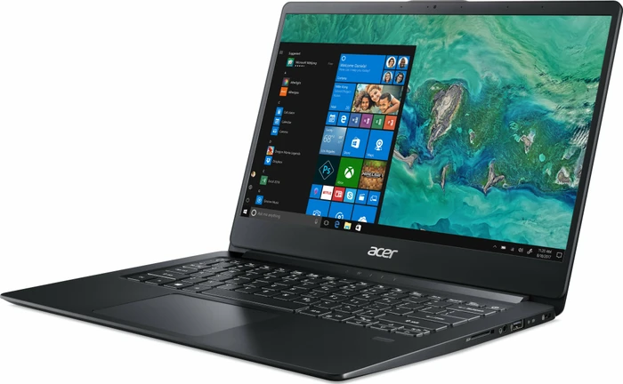 Acer Swift 1 SF114-32-P03B, schwarz, Pentium Silver N5000, 8GB RAM, 256GB SSD, DE