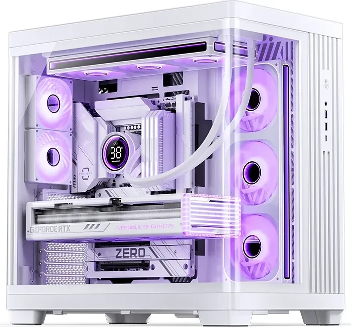 Jonsbo TK-4 White, Glasfenster