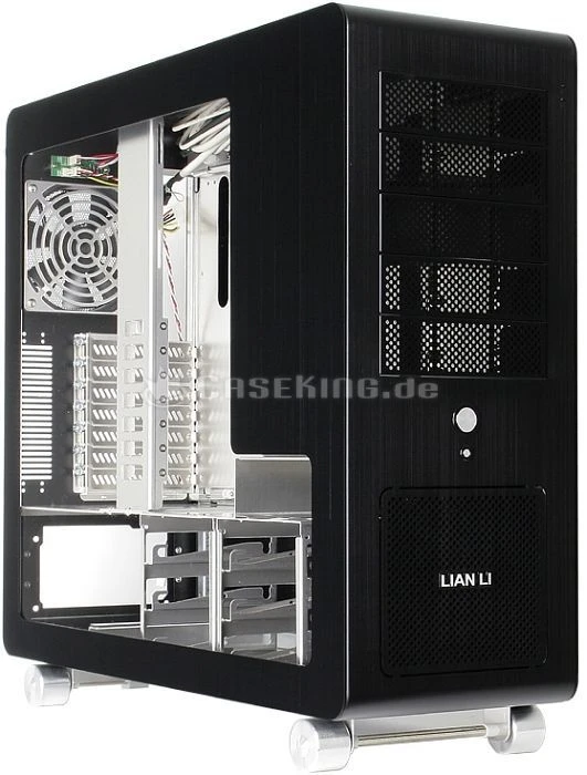 Lian Li Seitenteil mit Sichtfenster für V1010, schwarz