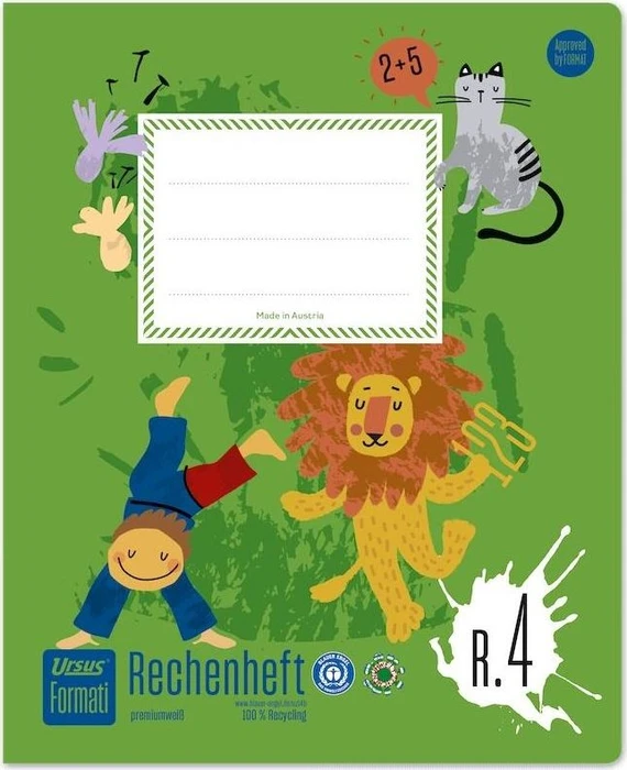Ursus Formati Schulheft Rechnen