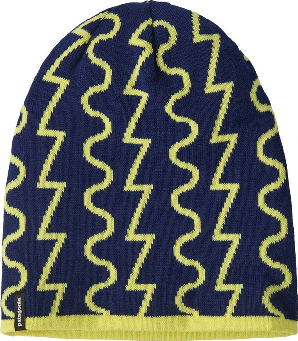 Patagonia PowSlayer Beanie fresh tracks/clement blue