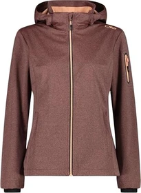 CMP Zip Hood Softshell Funktionsjacke tangeri melange (Damen)