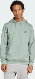 adidas Trefoil Essentials Hoodie silver green (Herren)