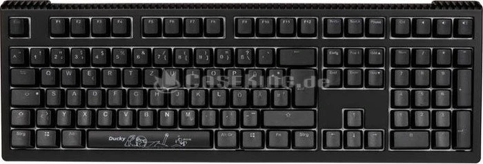 Ducky Shine 6 schwarz, LEDs RGB, MX RGB BROWN, USB, DE