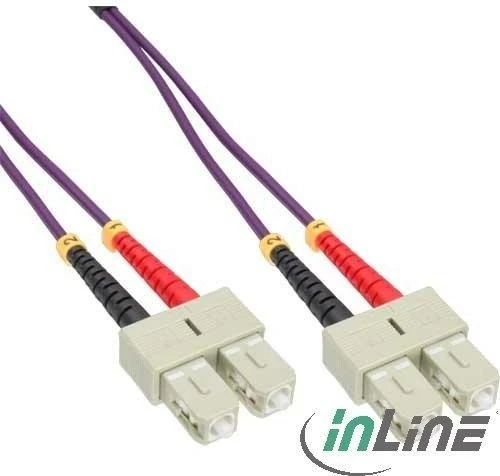 INLINE LWL Duplex Kabel, SC/SC, 50/125üm, OM3, 20m Image