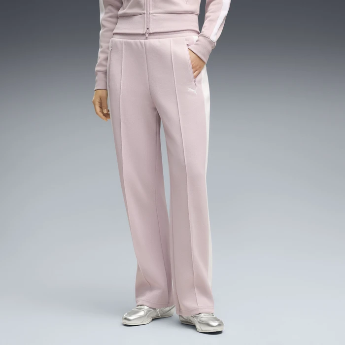 Puma T7 Always On Straight Trainingshose lang misty pink (Damen)