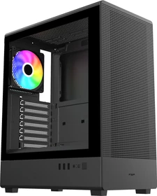 FSP M221 Black, Glasfenster (M221-BA / POC0000359)