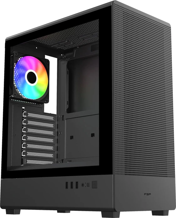 FSP M221 Black, Glasfenster