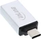 InLine USB-C 3.1 [Stecker] auf USB-A 3.1 [Buchse] Adapter silber Vorschaubild