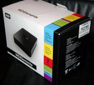 Western Digital WD Elements Desktop New schwarz 2.5TB, USB-A 2.0