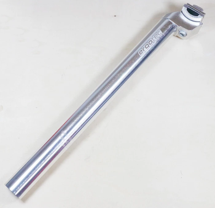 Humpert 28.2mm/350mm 18mm Setback Sattelstütze silber