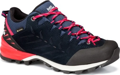 Hanwag Makra Pro Low Bunion GTX asphalt/rot (Damen)