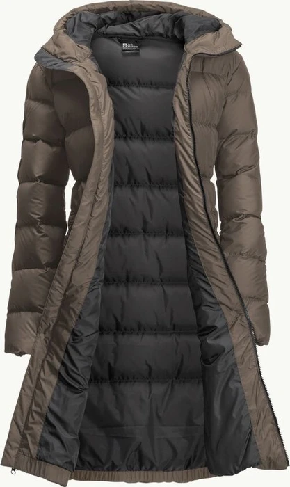 Jack Wolfskin Frozen Palace Funktionsmantel cold coffee (Damen)
