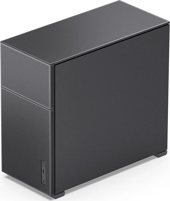Jonsbo D41 Mesh Black, schwarz, Glasfenster