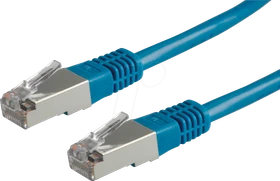 Value Patchkabel, Cat6, S/FTP, RJ-45/RJ-45, 10m, blau