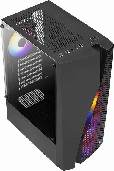 AeroCool Wave, Lüfter LED RGB, Glasfenster