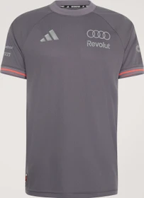 adidas Audi Revolut F1 Team Driver Authentic Funktionsshirt kurzarm grey strata/iorn metallic (Herren)