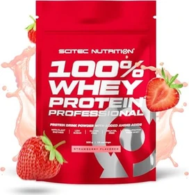 Scitec Nutrition 100% Whey Protein Professional Erdbeere 500g
