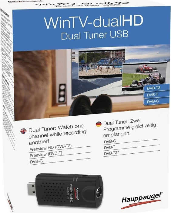 Hauppauge WinTV-dualHD, USB-A 2.0