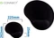 Q-Connect Gel-Mousepad mit Handgelenkauflage, 262x225mm, schwarz Vorschaubild