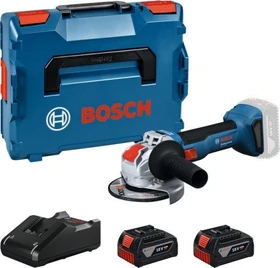 Bosch Professional GWX 18V-8 Akku-Winkelschleifer inkl. L-Boxx + 2 Akkus 4.0Ah
