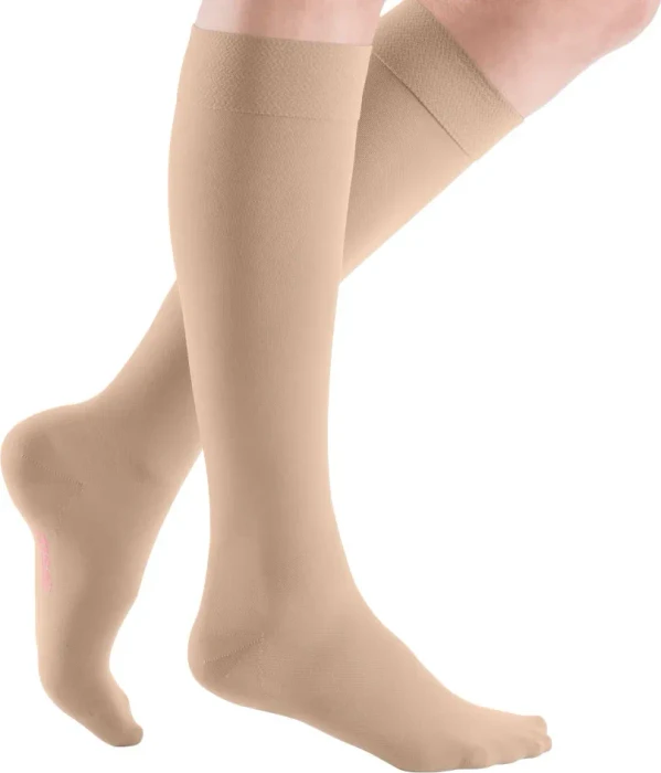 Medi Mediven Elegance CCL2 AD Kompression Socken beige