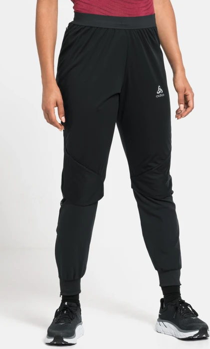 Odlo Zeroweight Warm Laufhose lang schwarz (Damen)