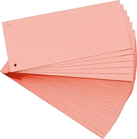 Exacompta Trennblatt, rosa, 100 Stück