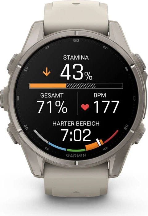 Garmin Fenix 9 43mm titanium/fog grey