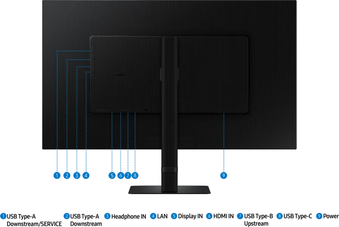 Samsung ViewFinity S8 S80UD, 31.5"