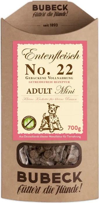 Bubeck No. 22 kleine Rassen, Entenfleisch, 700g