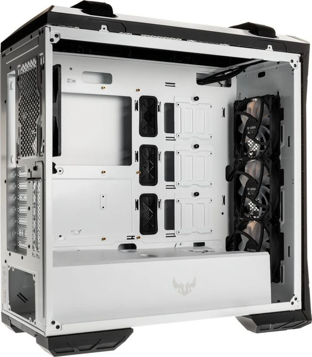 ASUS TUF Gaming GT501 White Edition, weiß, Glasfenster
