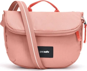 Pacsafe GO Anti-Theft Saddle Umhängetasche rose