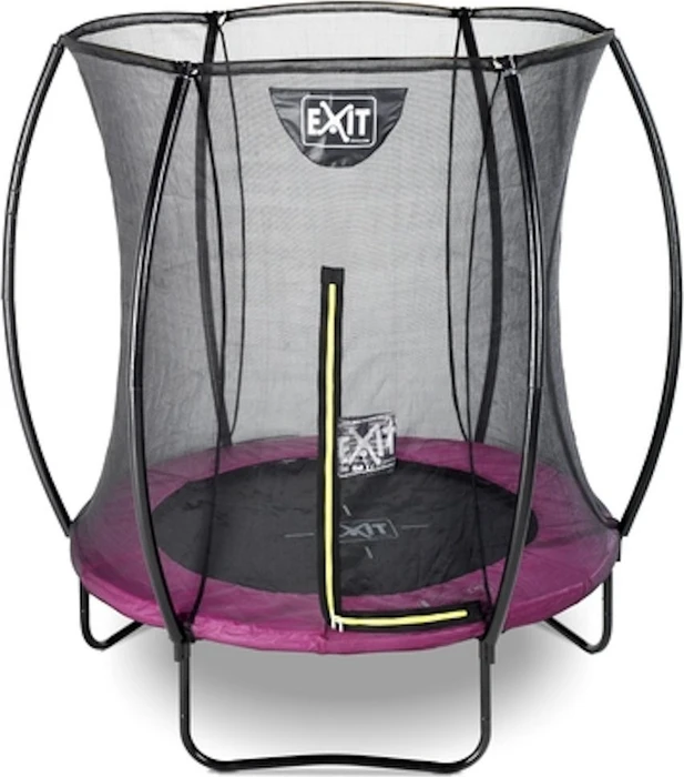 Exit Toys Silhouette mit Sicherheitsnetz 183cm Trampolin rosa