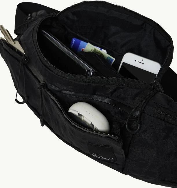 Jack Wolfskin Wandermood Crossbody Bauchtasche granite black
