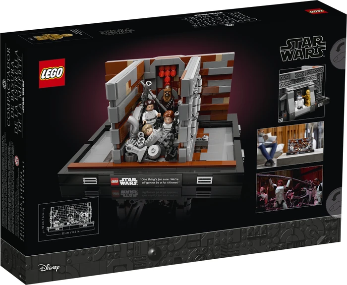 LEGO Star Wars - Müllpresse im Todesstern Diorama